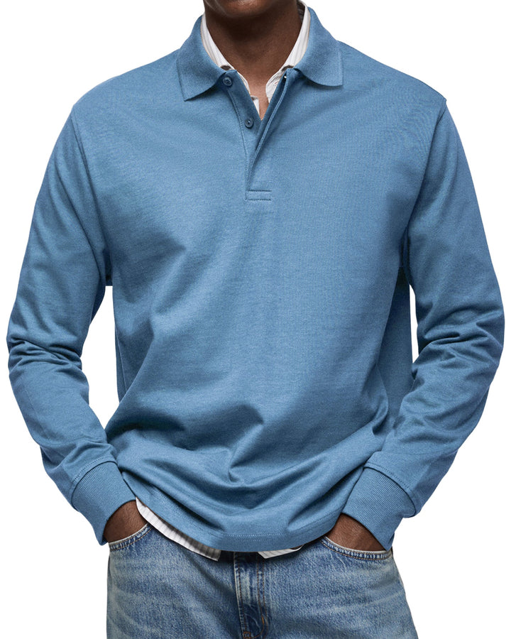 Martin | Elegantní polo s dlouhým rukávem