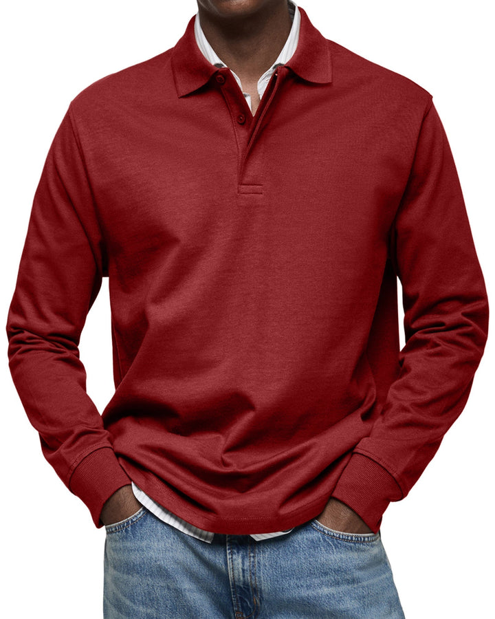 Martin | Elegantní polo s dlouhým rukávem