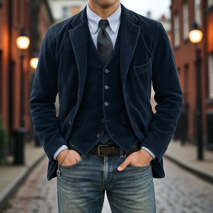 Tomáš™ | Elegantní set blazeru a vesty