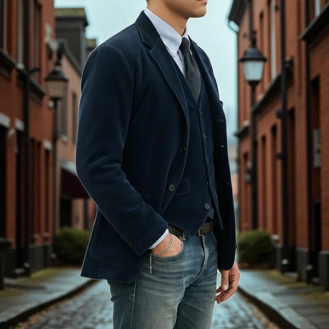 Tomáš™ | Elegantní set blazeru a vesty