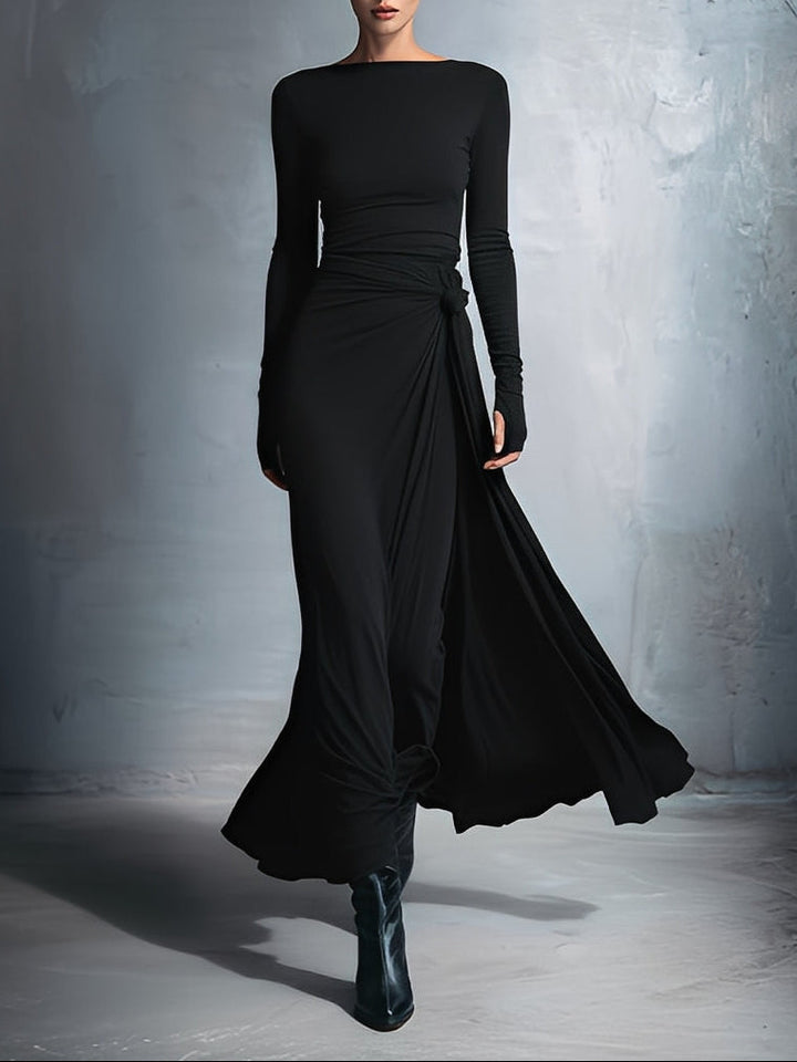 Andrea | Zavinovací maxi šaty pro elegantní ženu