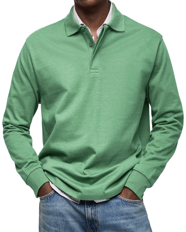 Martin | Elegantní polo s dlouhým rukávem