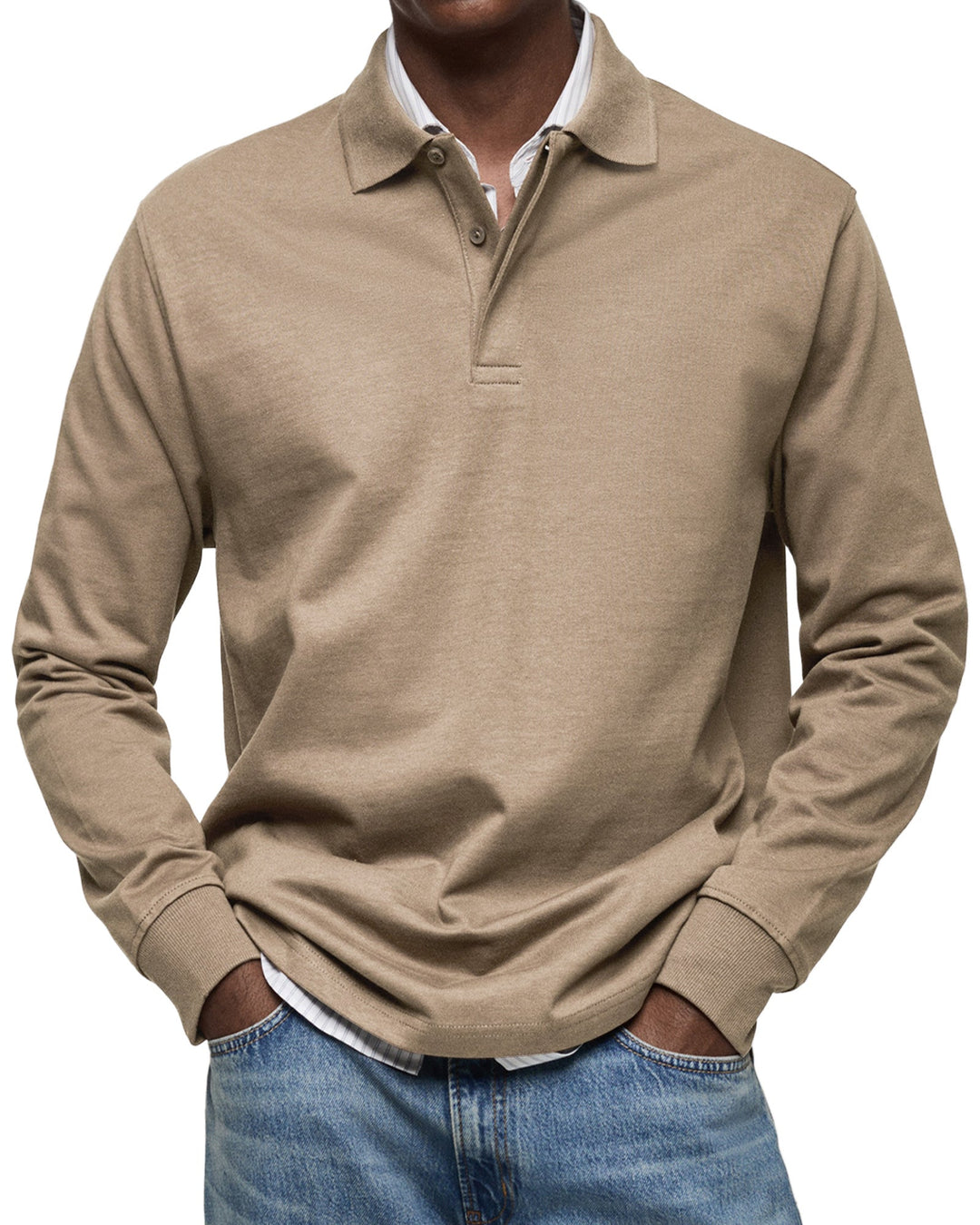 Martin | Elegantní polo s dlouhým rukávem