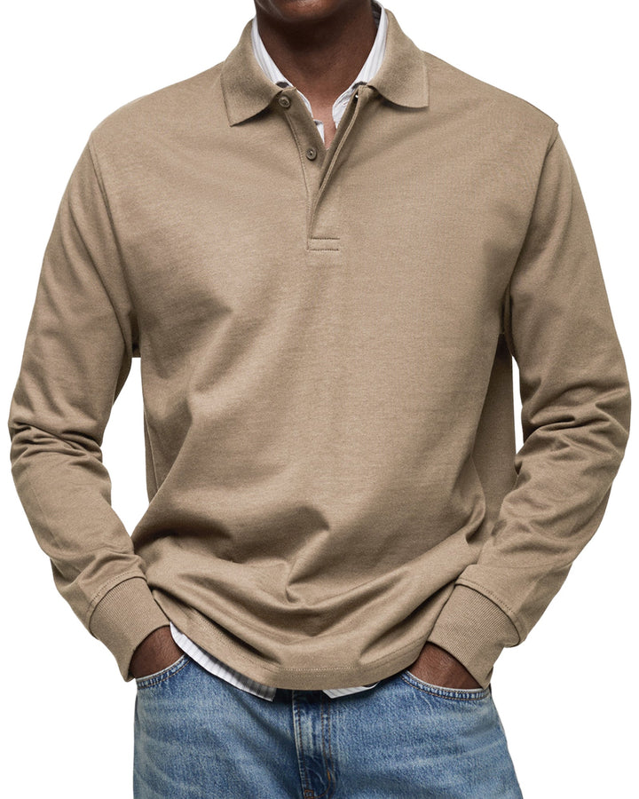 Martin | Elegantní polo s dlouhým rukávem