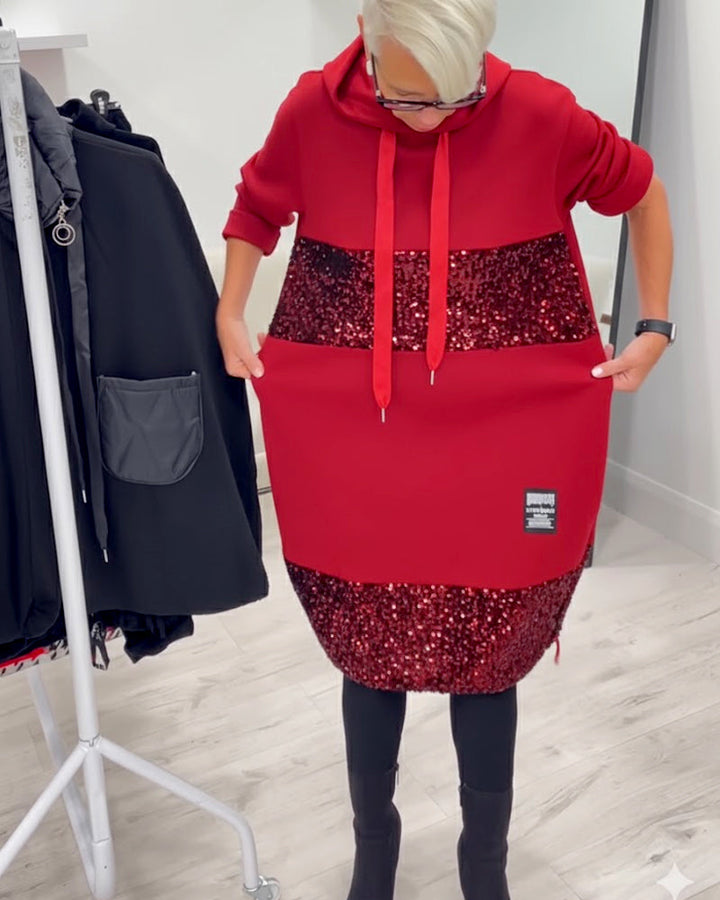 Ela | Stylové šaty z mikiny
