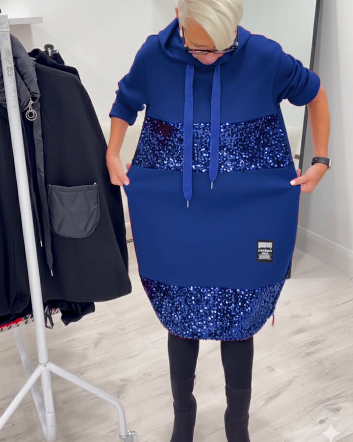 Ela | Stylové šaty z mikiny