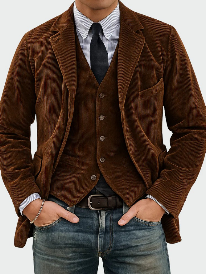 Tomáš™ | Elegantní set blazeru a vesty
