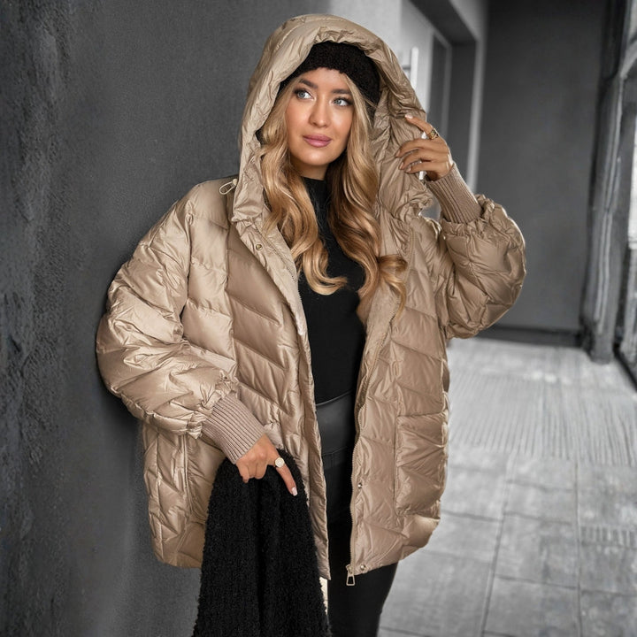 Danuta | Prošívaná bunda s kapucí pro zimní eleganci