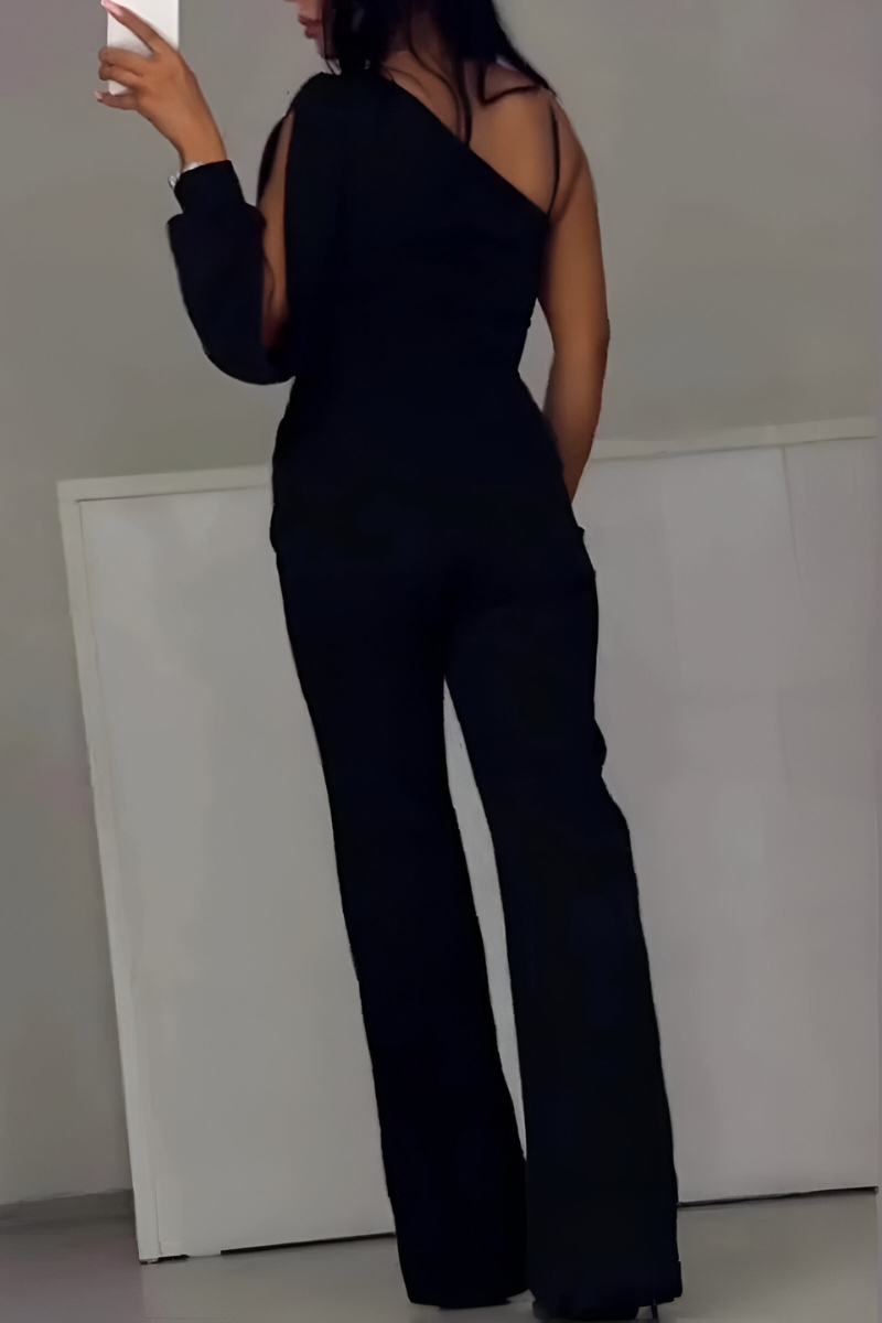 Sofía - Elegantní overal s lesklými detaily