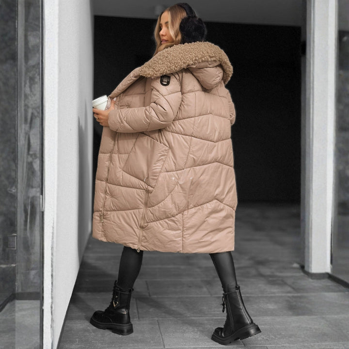 Anna | Prošívaný kabát s kapucí pro zimní eleganci