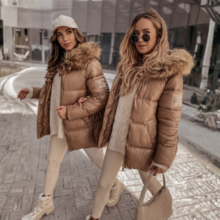Sylwia | Prošívaný kabát na zip