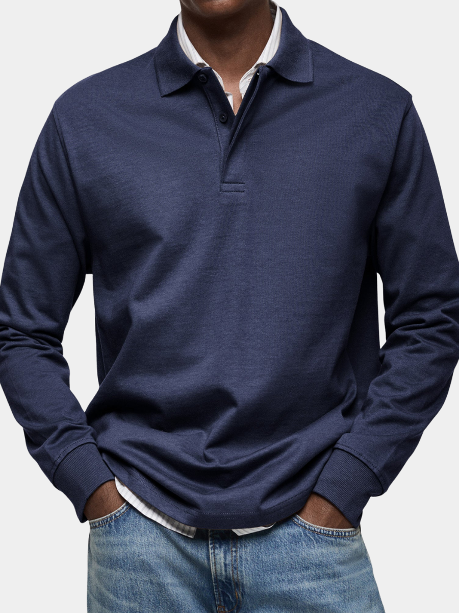 Martin | Elegantní polo s dlouhým rukávem