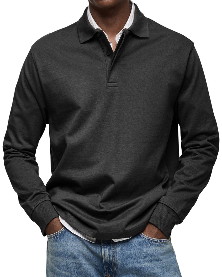 Martin | Elegantní polo s dlouhým rukávem