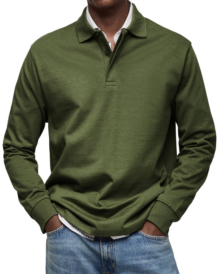 Martin | Elegantní polo s dlouhým rukávem