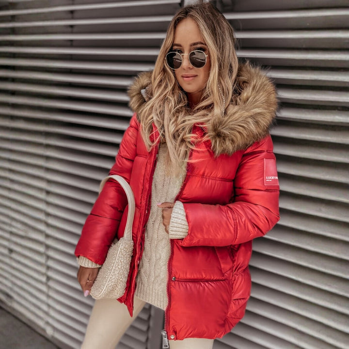 Sylwia | Prošívaný kabát na zip