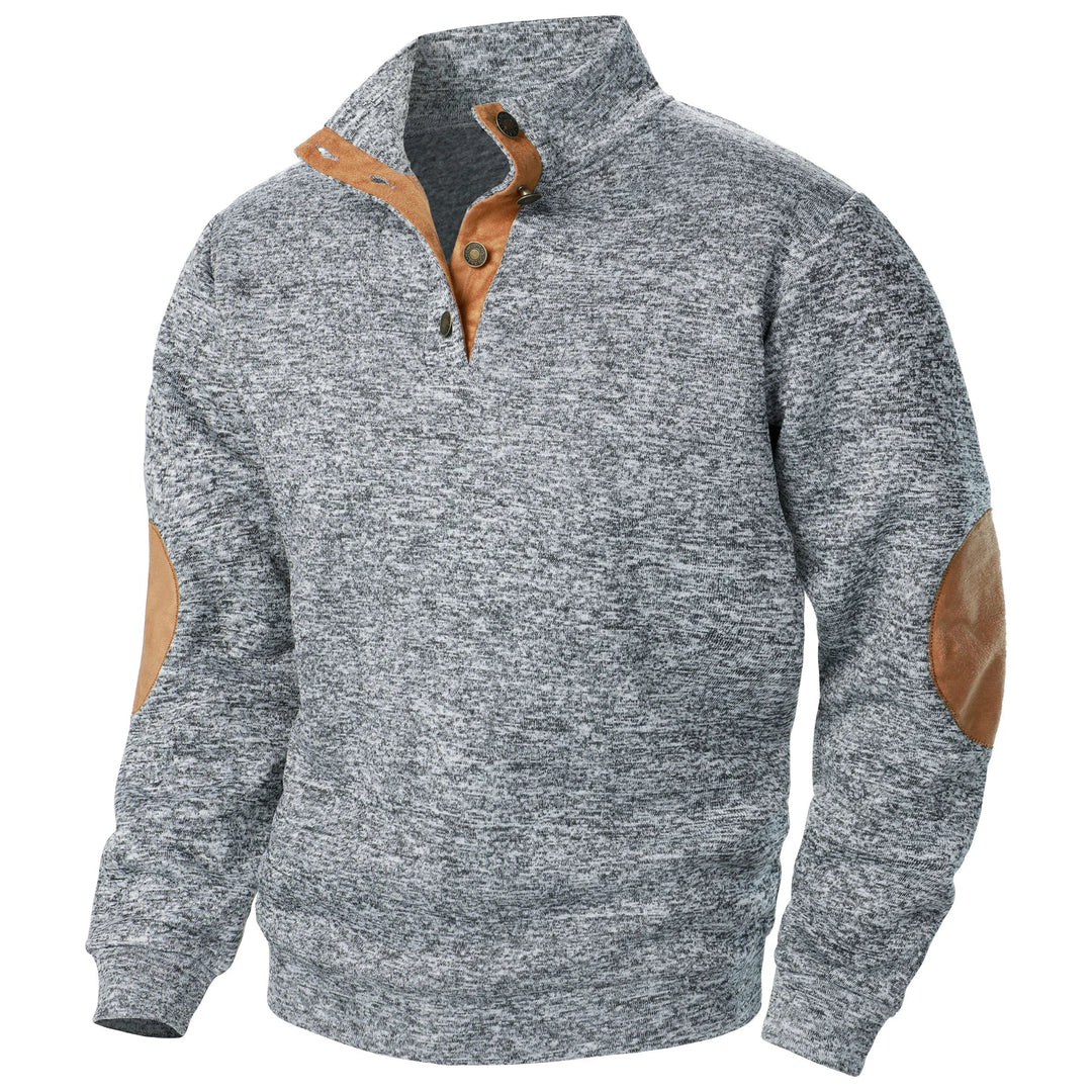 Griffin | Elegantní pulovr s polo zipem