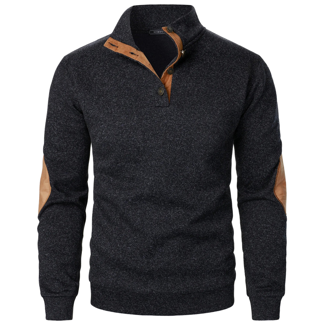 Griffin | Elegantní pulovr s polo zipem