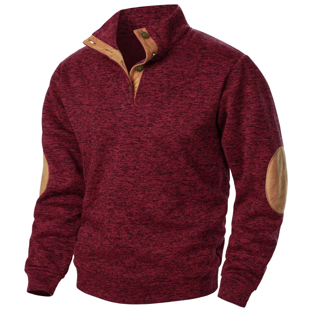 Griffin | Elegantní pulovr s polo zipem