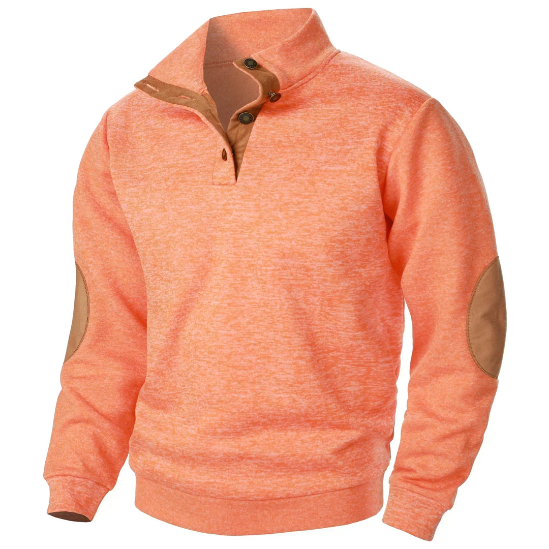 Griffin | Elegantní pulovr s polo zipem