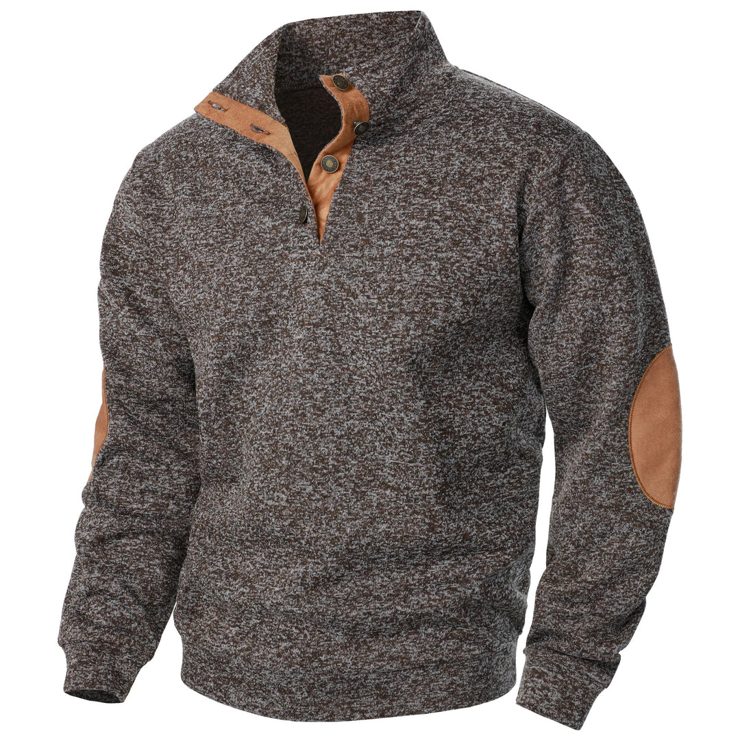 Griffin | Elegantní pulovr s polo zipem