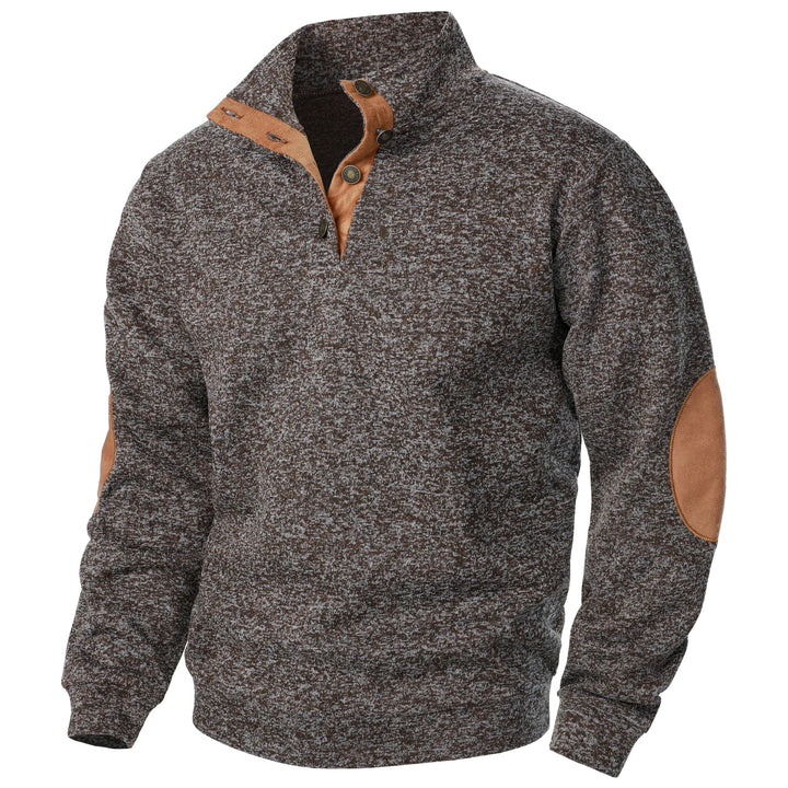 Griffin | Elegantní pulovr s polo zipem