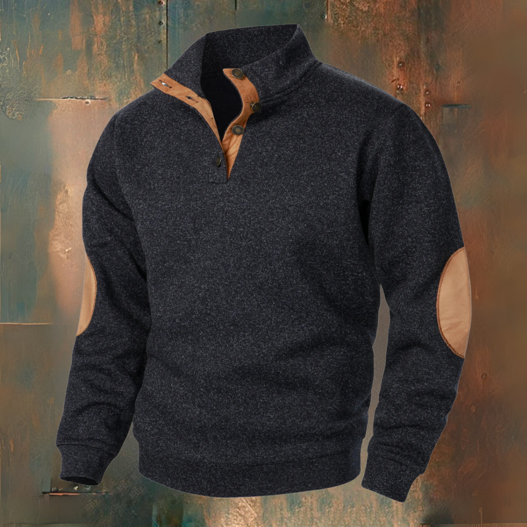 Griffin | Elegantní pulovr s polo zipem