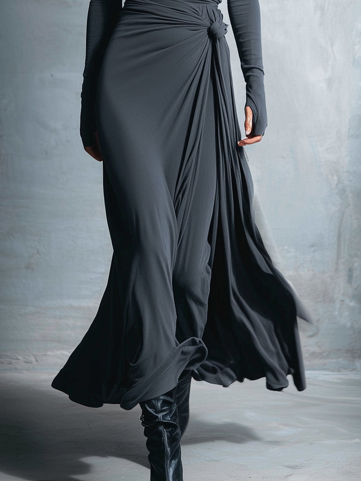 Andrea | Zavinovací maxi šaty pro elegantní ženu