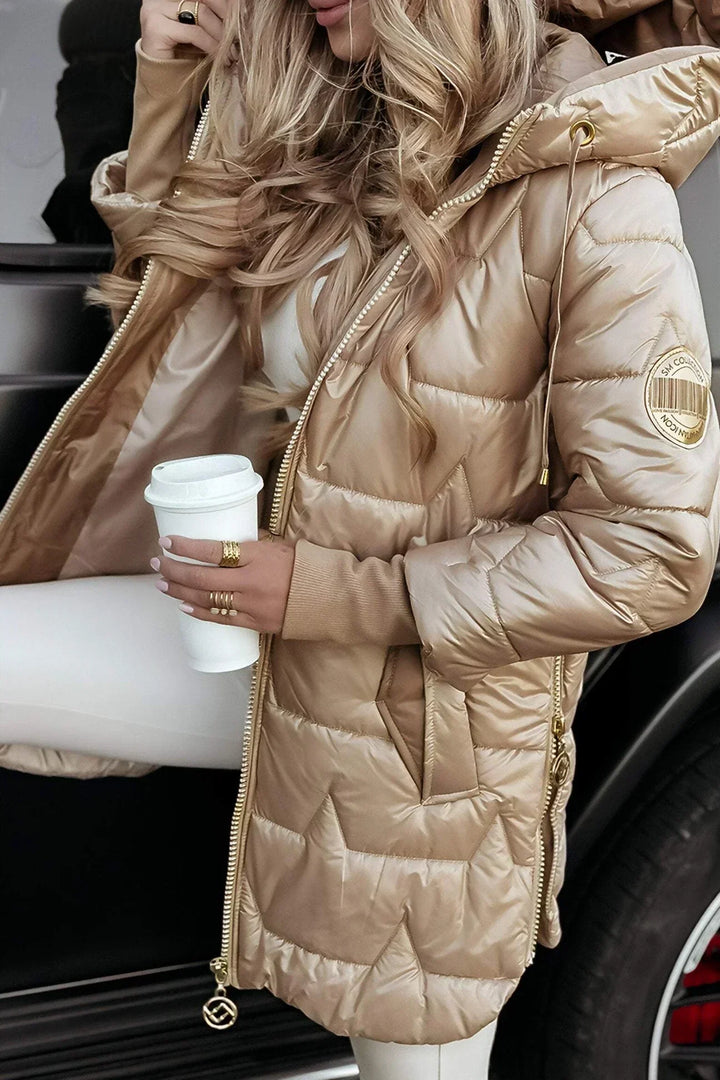 Silvie™ | Elegantní zimní kabát s kapucí