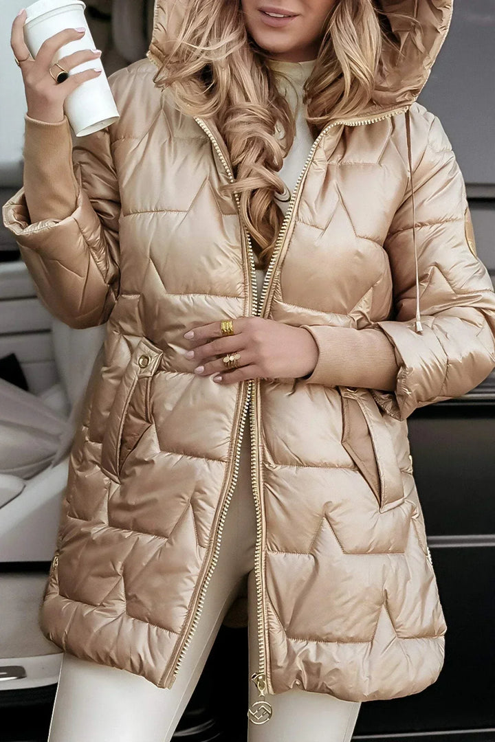 Silvie™ | Elegantní zimní kabát s kapucí