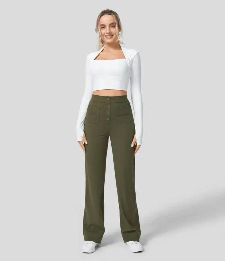 Vera | Elastické Kalhoty